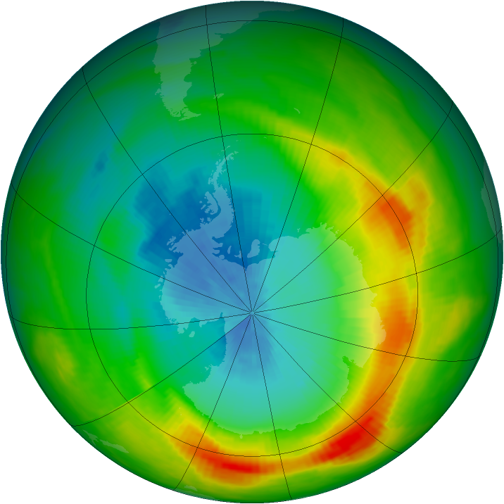 Ozone Map 1979-10-12